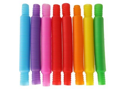 Rurki rury sensoryczne rozciagane tuby edukacyjne montessori 8 sztuk 135763