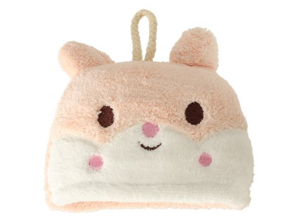 Recznik reczniczek do rak dla dzieci 42x25cm rozowy krolik 135974