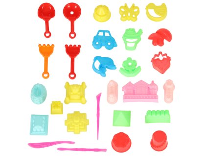 Akcesoria do piasku kinetycznego zabawki foremki lopatki 28el 134117