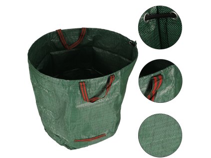 Kosz ogrodowy na liscie odpady worek 270l duzy 134476