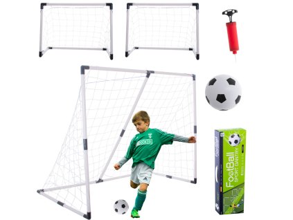Bramka pilkarska do pilki noznej dla dzieci 2w1 143x110x70cm 134077