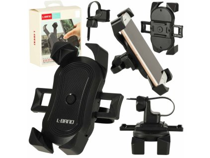 Uchwyt rowerowy na telefon do roweru motocyklowy hulajnogi wozka C51 solidny mocny 179829