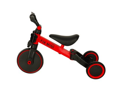 Rowerek Trike Fix Mini biegowy trojkolowy 3w1 z pedalami czerwony 167061