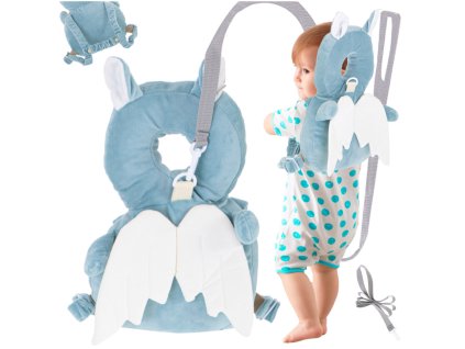 Ochrona glowy poduszka do nauki chodzenia plecak bezpieczenstwa przed upadkiem nietoperz 166700