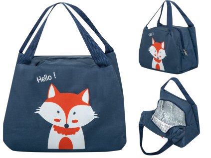 Torba termiczna izolacyjna sniadanie lunch lis pomaranczowy 101701(2)