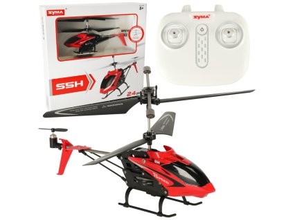 Helikopter zdalnie sterowany na pilota RC SYMA S5H 2 4GHz RTF czerwony 158340