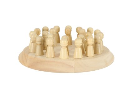 Gra logiczna pamieciowa memory chinczyk dopasuj kolory drewniana 170013