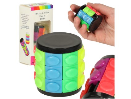 Ukladanka logiczna lamiglowka walec obrotowy 3 rzedy 169197