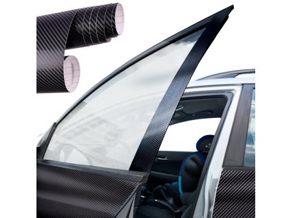 Folia rolka carbon 4D czarna 1 52x30m 102476(2)