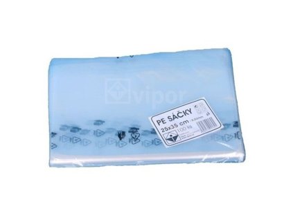 Sáčky igelit.25x35cm/100ks/30mi