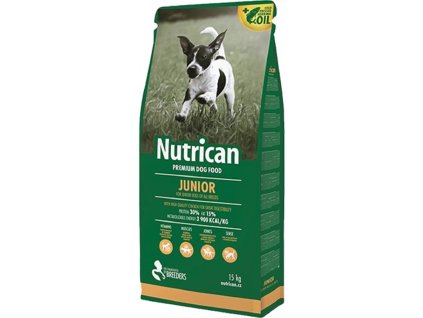 Nutrican 15kg Junior dog