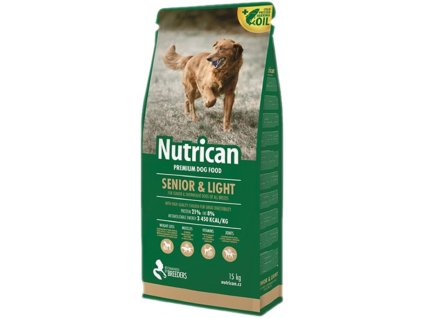 Nutrican 15kg Senior/Light dog
