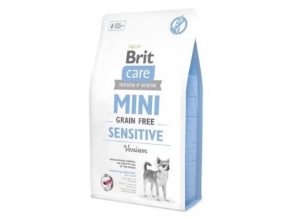 Brit Care Mini 7,0kg Sensitive Venison grain free dog