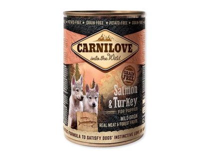 Carnilove 400g wild meat puppy salmon+turkey/6ks