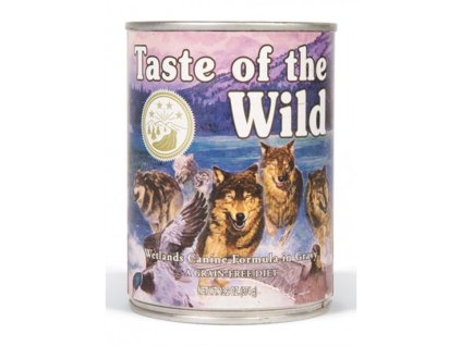 Taste of the wild 390g Wetlands Wild canine dog