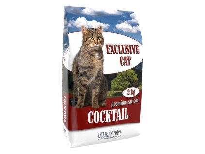 Delikan  2kg Exclusive cocktail cat