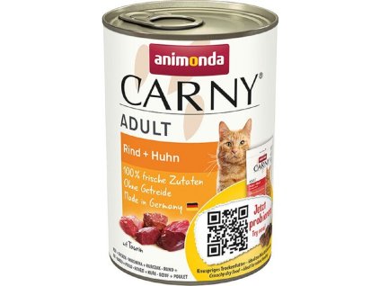 Animonda Carny 400g adult hovězí+kuře