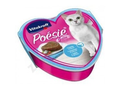 Poésie želé 85g losos+špenát /15ks