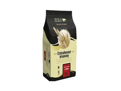 Delikan  3kg extrudované těstoviny mrkev