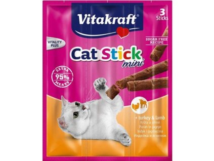 Cat Stick mini 3ks/18g krůt+jeh/20ks