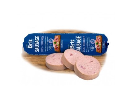 Brit Premium Sausage 800g Turkey dog