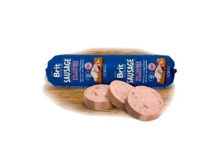 Brit Premium Sausage 800g Chicken & White Fish dog