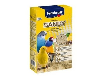 Písek Sandy 2kg pro malé papoušky