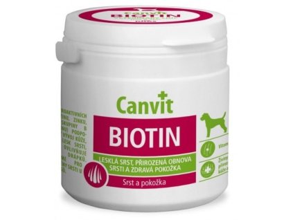 Canvit Biotin pro psy 100g new