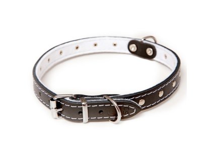 Obojek KZ/P 1,4x35cm zdobený-černý