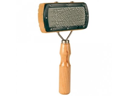 Kartáč jednostranný dřevěný hranatý s kuličkami