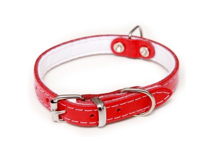 Obojek KZ/P 1,4x35cm-červený