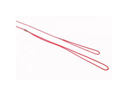 Vod.šňůra 0,3x140cm předváděcí-červená