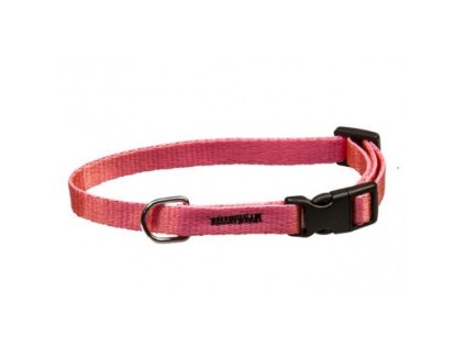 Obojek popruh 1,5x30-50cm neon-růžový