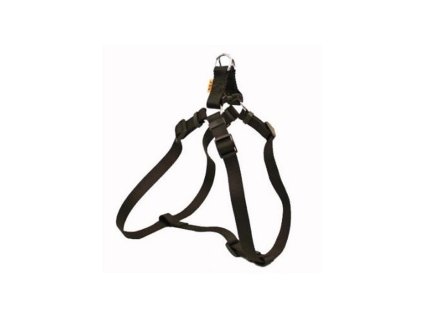 Postroj popruh 2,0cm jednobar.č.3-4 černý