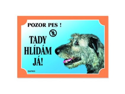 Cedulka irský vlkodav