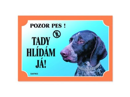 Cedulka německý ohař krátkosrstý