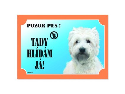 Cedulka west highl.wh.teriér