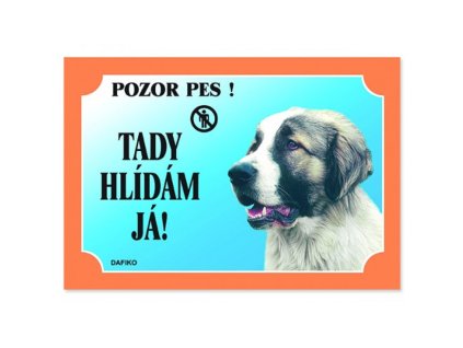 Cedulka kavkazský ovčák