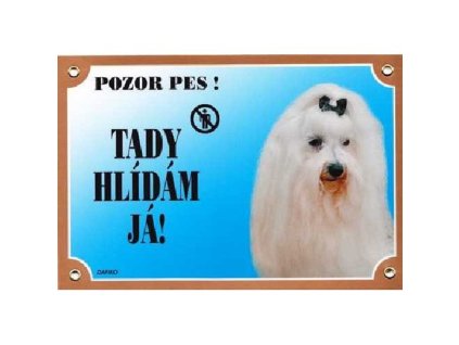 Cedulka maltéz.pinč