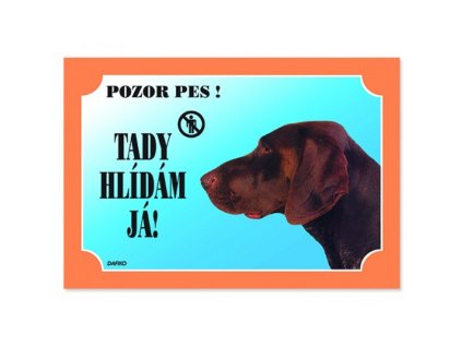 Cedulka německý ohař hnědý