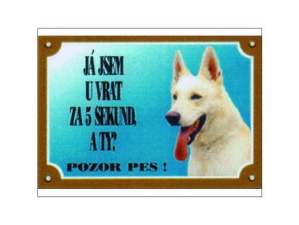 Cedulka kanadsko-americký ovčák