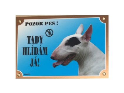 Cedulka bulterier fena