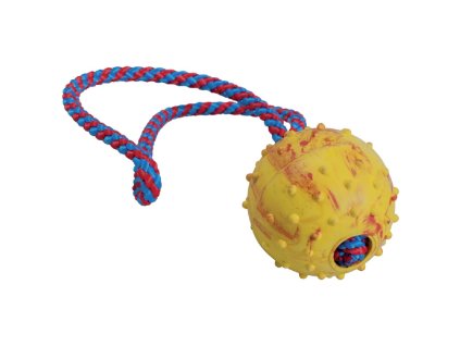 Aport míč 6cm s poutkem 23cm Gappay