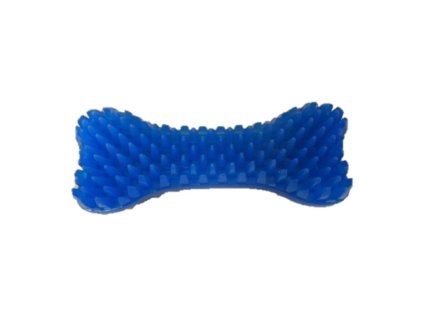 Kost gumová s ostny 16cm s vůní/neon