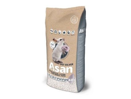 Stelivo Asan Pet Silver 42l hlodavec