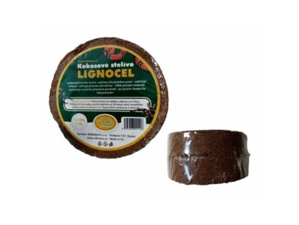 Stelivo kokosové vlákno kulaté puk/2ks