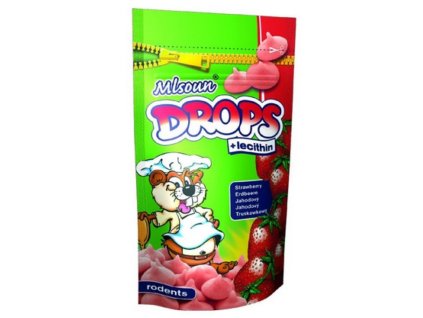 Mlsoun Drops lecithin Strawberry 75g hlodavec