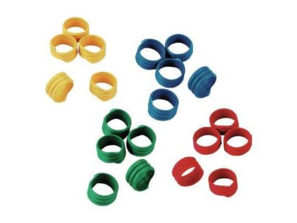 Kroužek na drůbež spirála pr.16mm HR