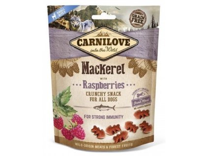 Carnilove Dog pamlsek 200g z makrely s malin.pro silnou imunitu