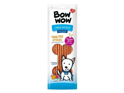Bow Wow Tyčinky hovězí kolagenové 10ks/bal.dog